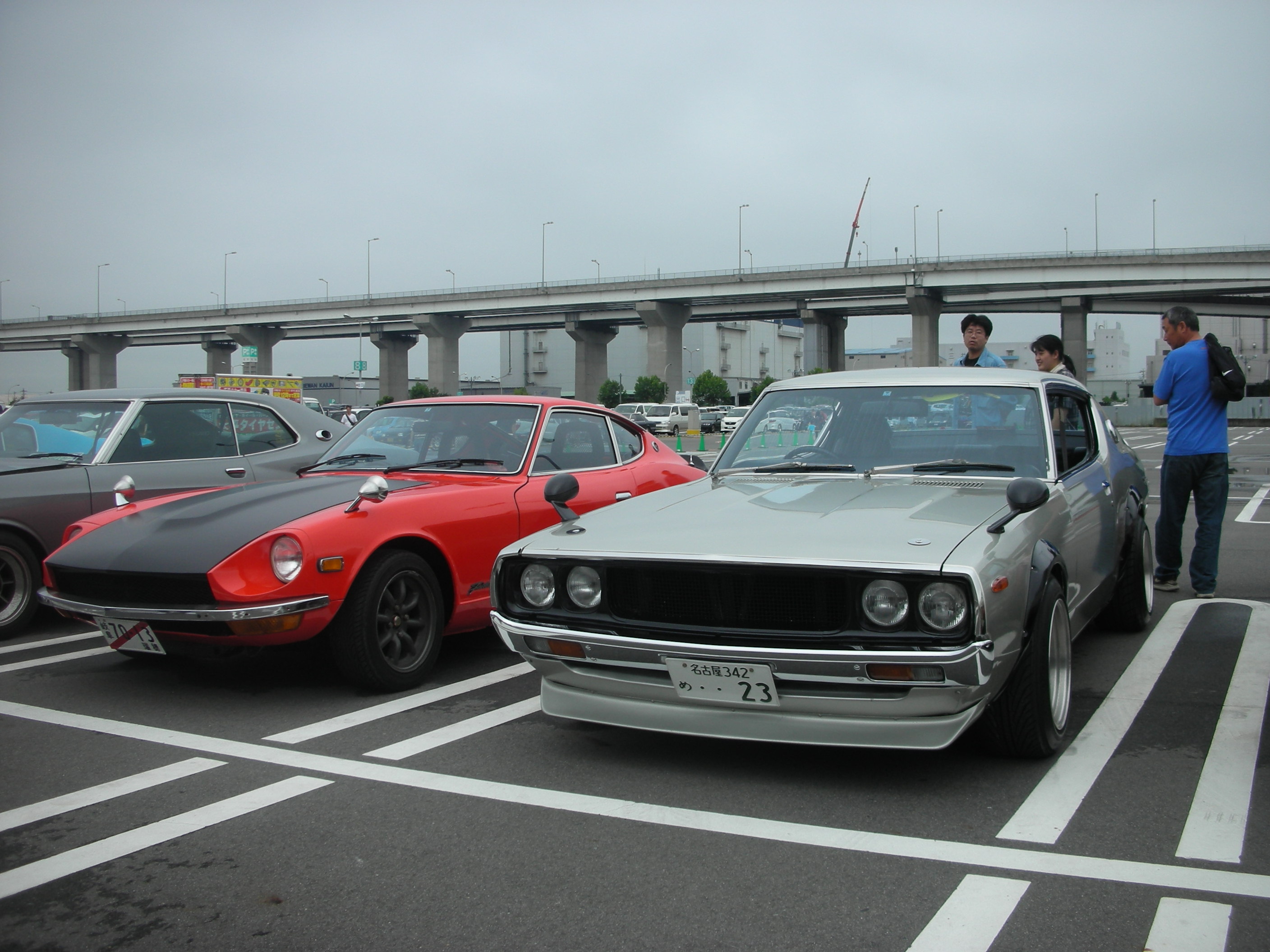 駐車場の様子①